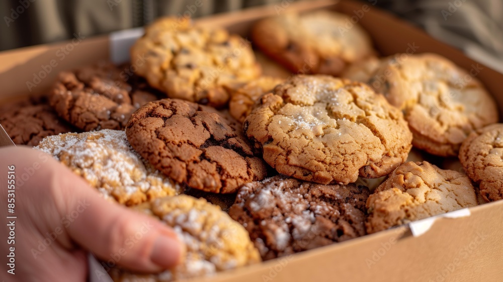 Assorted Box of Homemade Cookies Assorted Box of Homemade Cookies