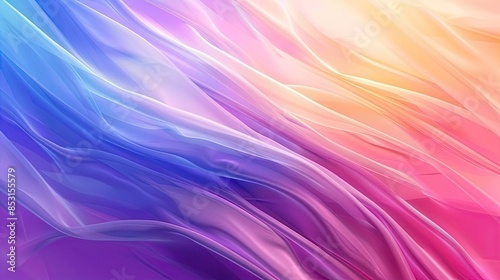 Wallpaper Mural vibrant gradient wave for contemporary design. Torontodigital.ca