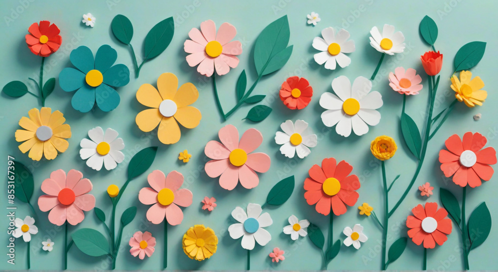 floral background floral background