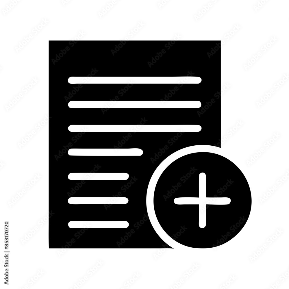 Icons for business applications and websites - Document Icons for business applications and websites - Document