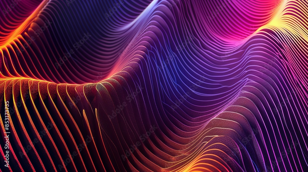 abstract lines background gradient in cyberpank style abstract lines background gradient in cyberpank style