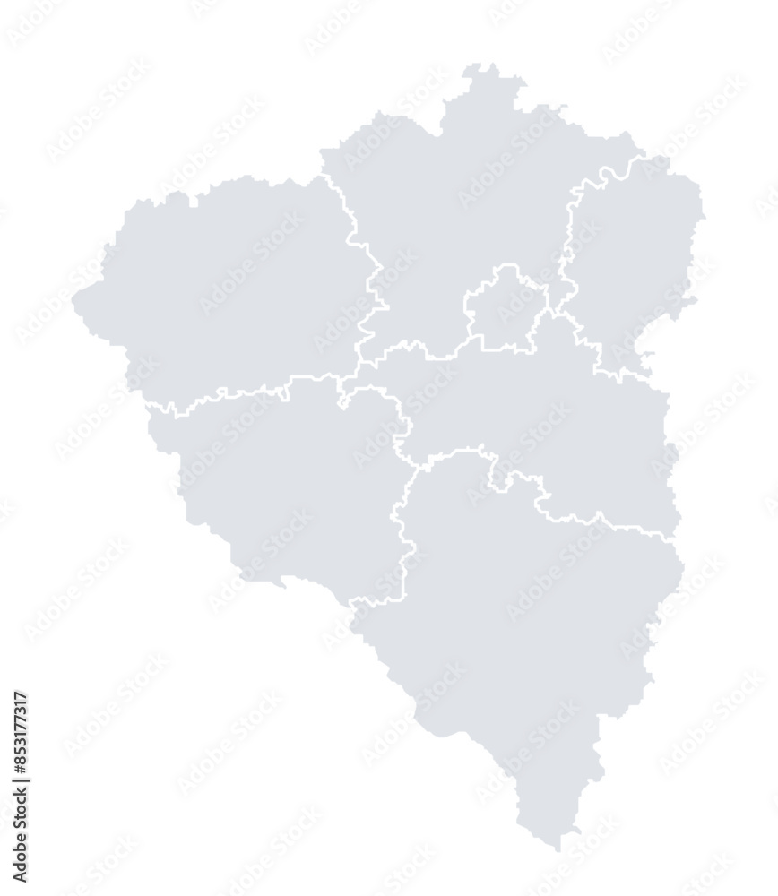 Plzeňský kraj mapa Plzeňský kraj mapa