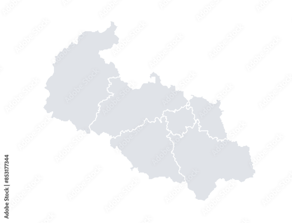 Moravskoslezký kraj mapa