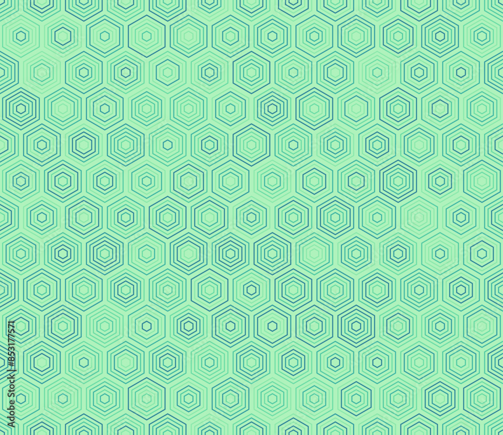 Mosaic hexagon shapes background. Hexagon stacked mosaic cells. Hexagon pattern. Multiple tones color palette. Seamless pattern. Tileable vector illustration. Mosaic hexagon shapes background. Hexagon stacked mosaic cells. Hexagon pattern. Multiple tones color palette. Seamless pattern. Tileable vector illustration.