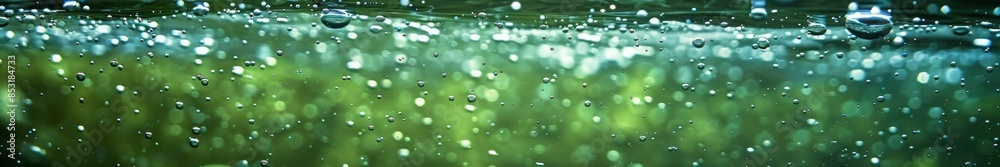 custom made wallpaper toronto digitalbackground green water with bubbles .