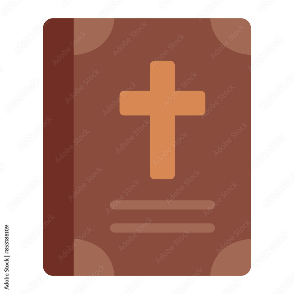 Obraz premium Holy Bible book icon