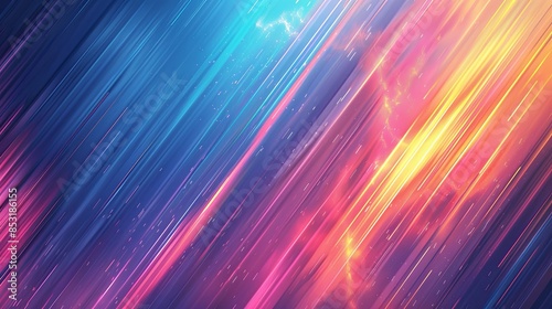 abstract lines background gradient in cyberpank style