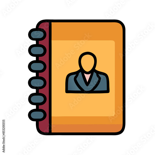 Icons for business applications and websites - Notebook