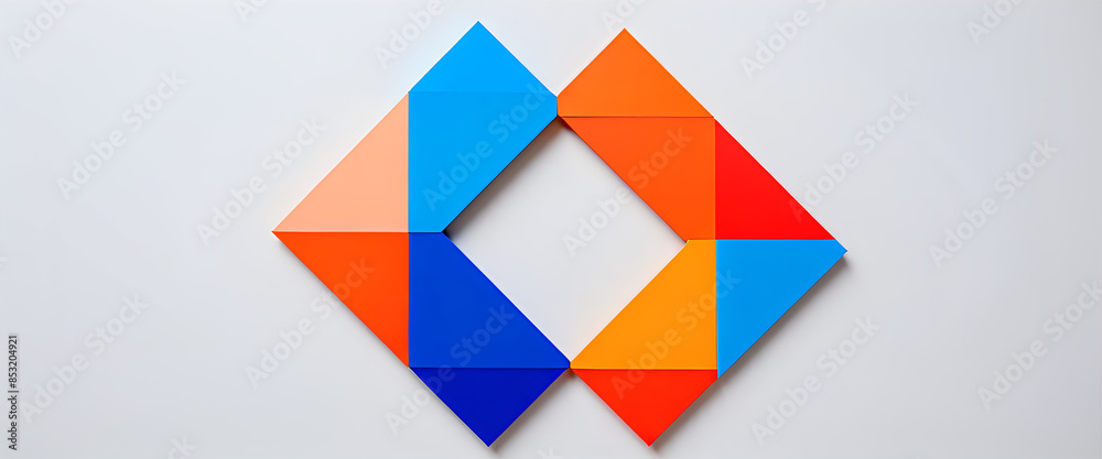 illustrazione con elementi geometrici a tema astratto contemporaneo illustrazione con elementi geometrici a tema astratto contemporaneo