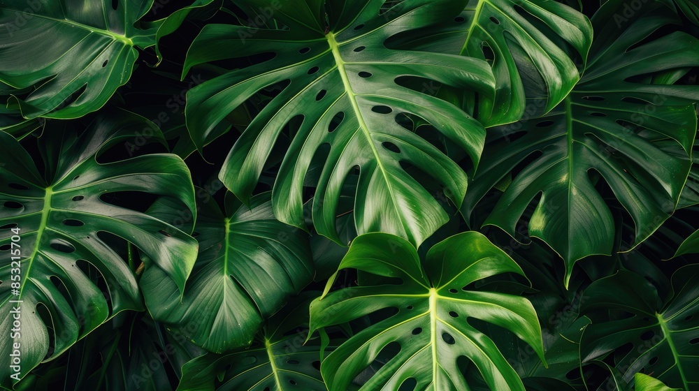 Monstera Plant Leaves of the Epipremnum Pinnatum Monstera Plant Leaves of the Epipremnum Pinnatum