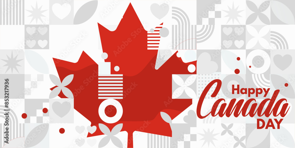 Canada Day - banner, poster, vector illustration Canada Day - banner, poster, vector illustration