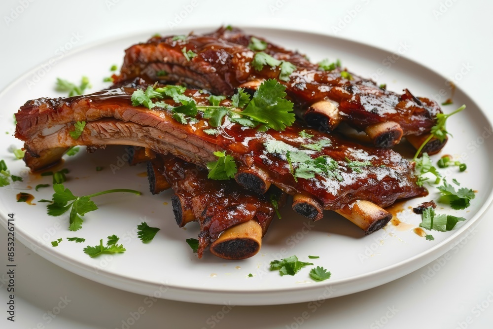 Delicious Cantonese Rib with Sweet and Savory Flavors Delicious Cantonese Rib with Sweet and Savory Flavors