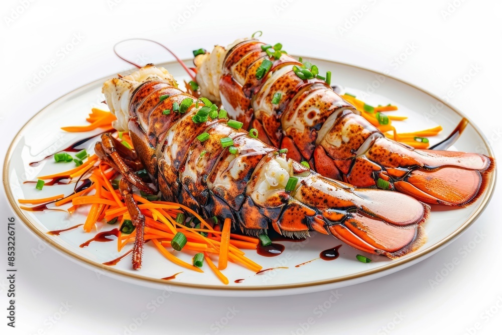 Exquisite Cantonese Lobster Tail: A Feast for the Eyes and the Palate Exquisite Cantonese Lobster Tail: A Feast for the Eyes and the Palate
