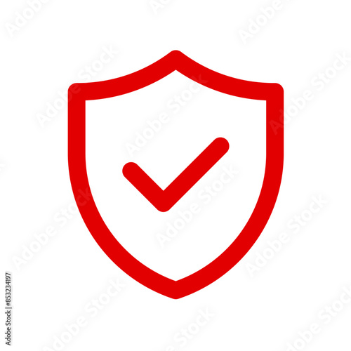 Shield with check mark icon