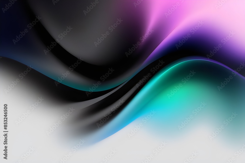 Obraz premium colorful abstract waves background design, backgrounds 