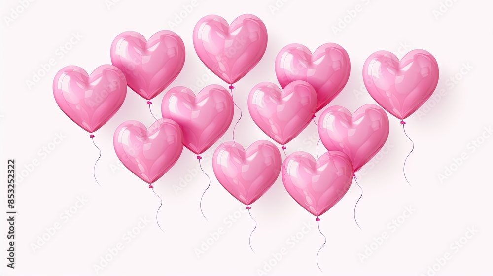 pink heart shaped balloons pink heart shaped balloons