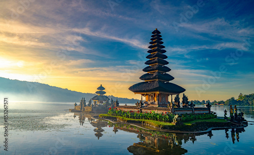 Ulun Danu Beratan temple, Bali, Indonesia