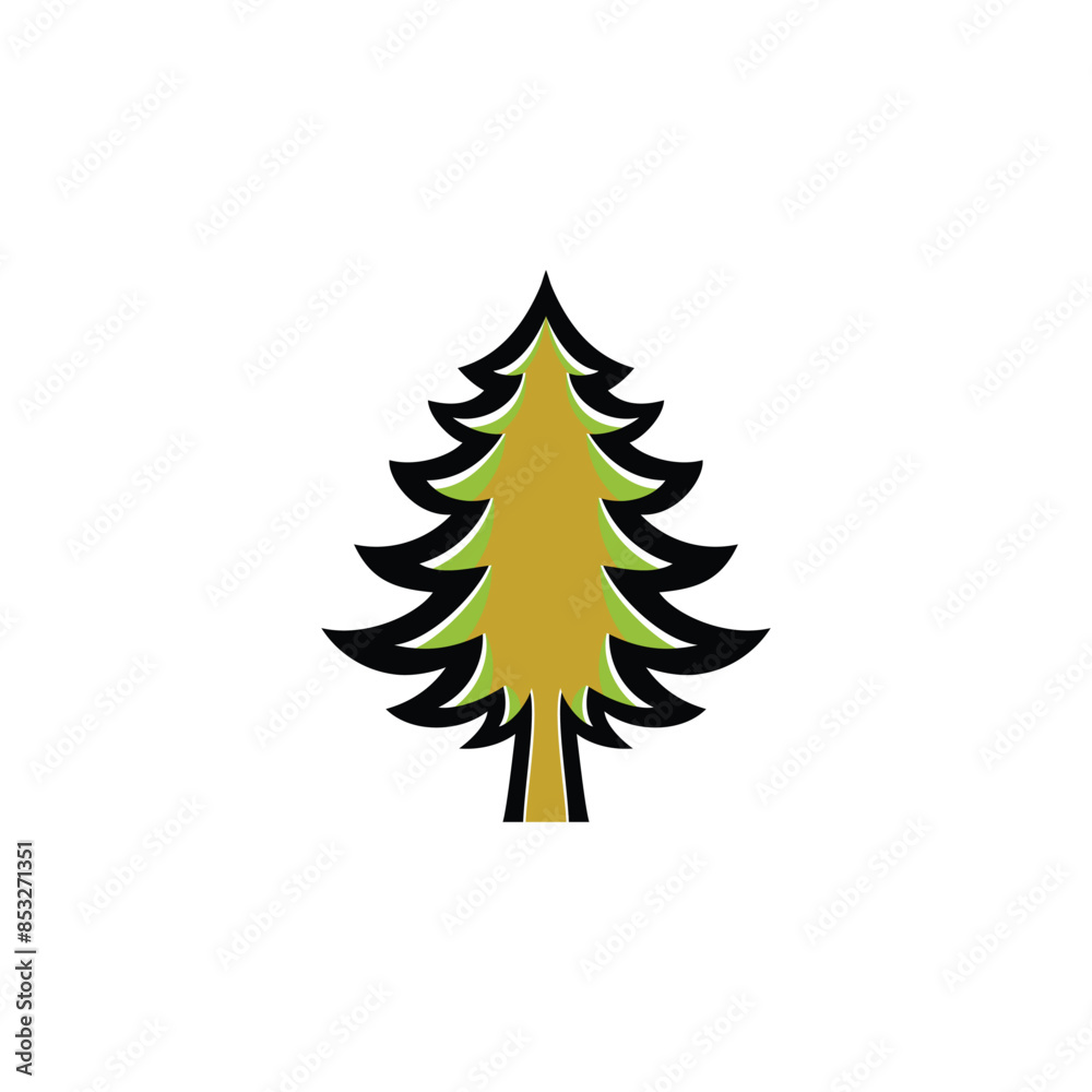 Obraz premium spruce logo