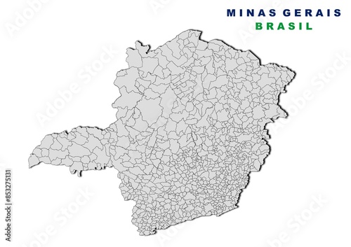 Municipios del estado de Minas Gerais photo