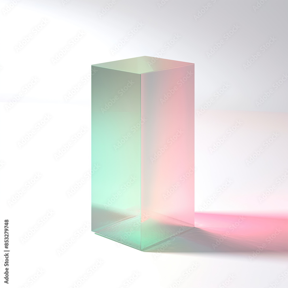 Gradient Frosted Glass Tower.. Gradient Frosted Glass Tower..
