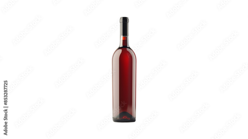 Wine bottle on white background Wine bottle on white background