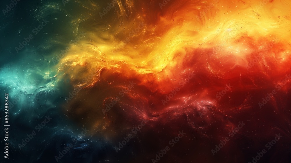 Background with abstract spectral colors, AI-generative Background with abstract spectral colors, AI-generative