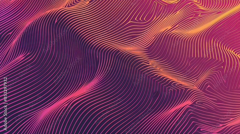 abstract lines background gradient in cyberpank style abstract lines background gradient in cyberpank style
