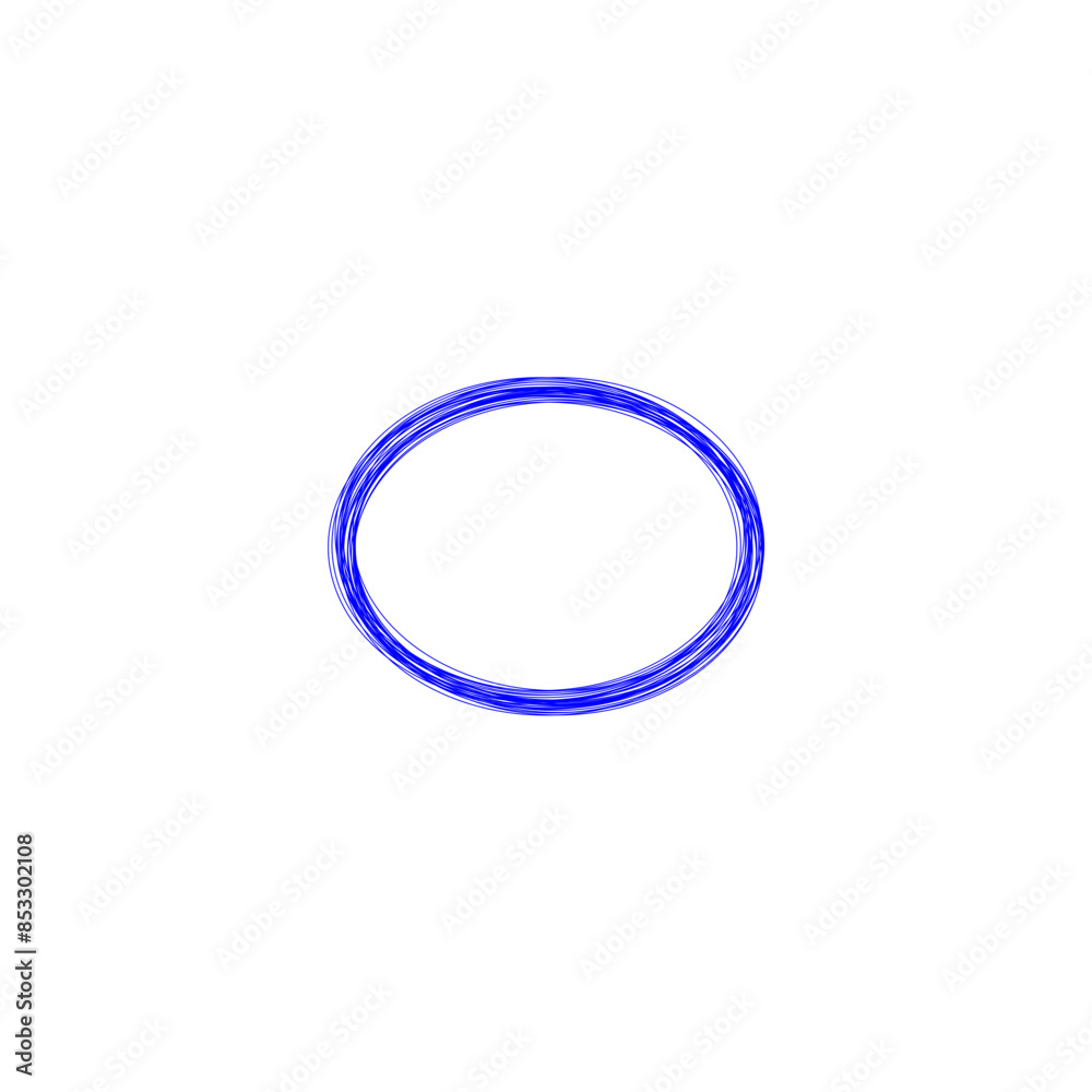 An abstract grunge scribble circular shape outline design element. An abstract grunge scribble circular shape outline design element.