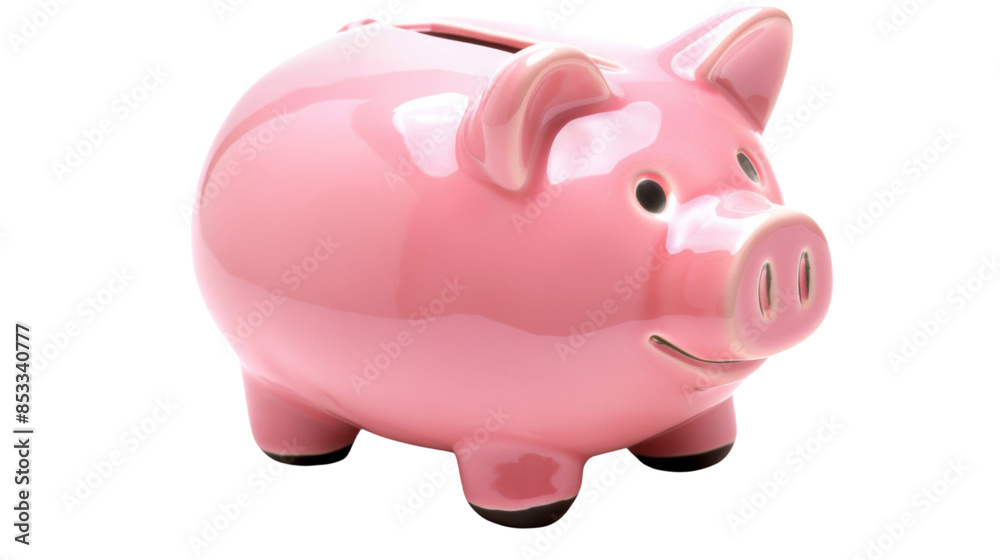Piggy bank on white background Piggy bank on white background