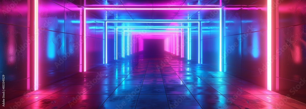 Dark neon background. Neon background Dark neon background. Neon background