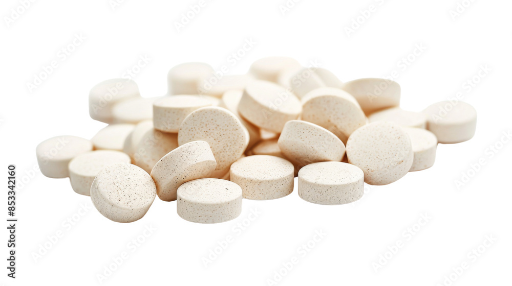 Capsule, pills on white background Capsule, pills on white background
