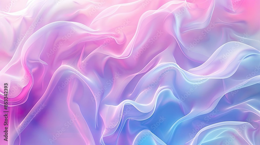 Abstract Background with Pink and Blue Waves Abstract Background with Pink and Blue Waves