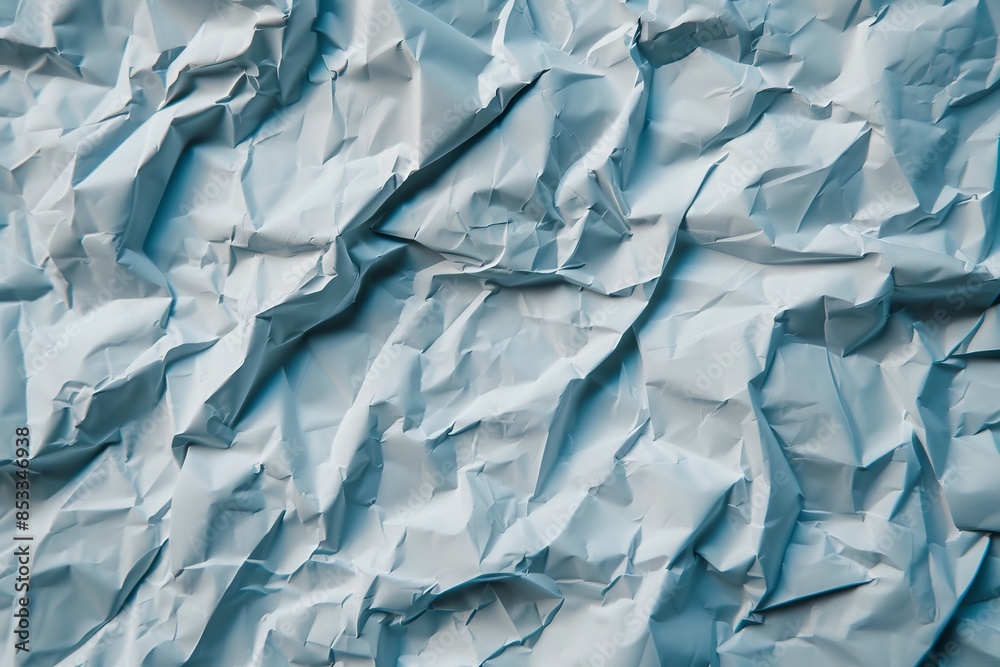Fototapeta premium Crumpled paper texture - background 