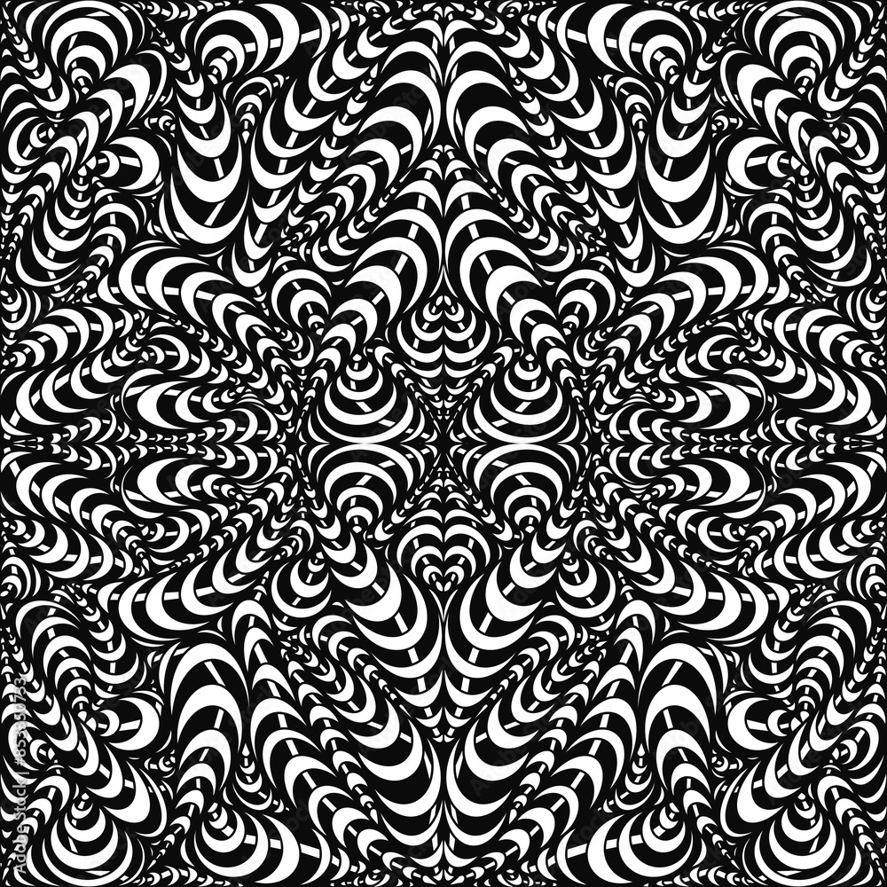 Abstract, Doodle, Stripes with black without exact shape, Create image, Black stripes, Doodles, Pattern, White background.