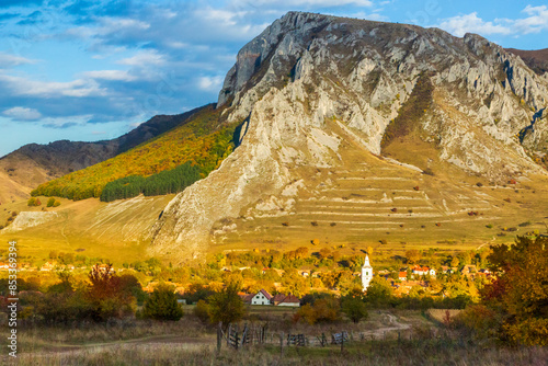 Europe, Romania, Alba County, Rimetea, Trascau Mountains. photo