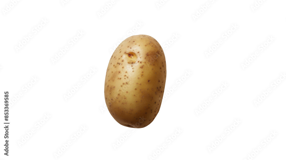 Fototapeta premium Potato on white background