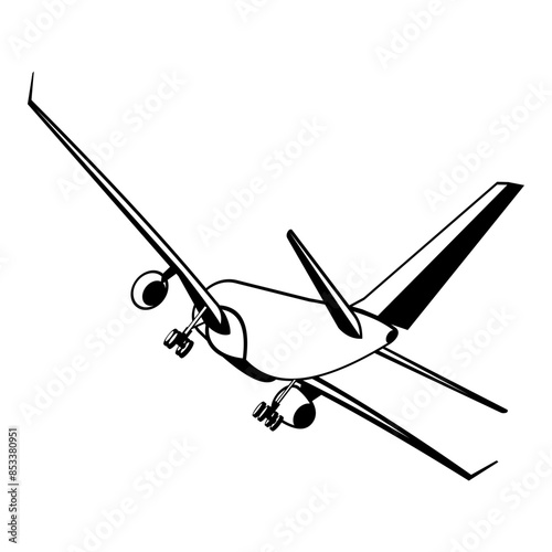 Airplane Flying Sideways