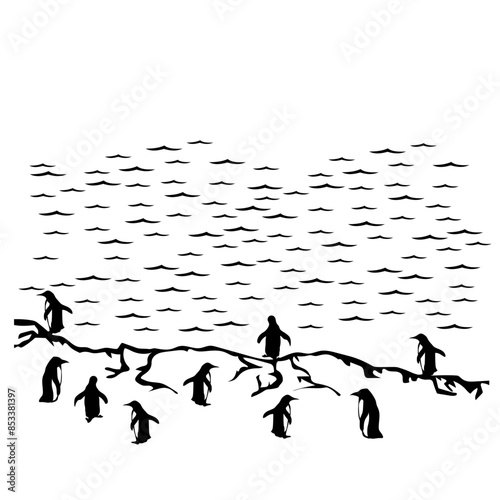 Antarctica Penguins