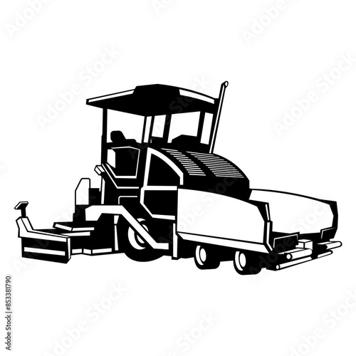 Asphalt Paver  Heavy Equipment Contractor Asphalt Paver