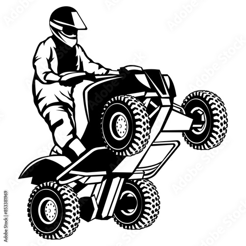 ATV Pop A Wheelie ATV  Wheeler  Wheeler