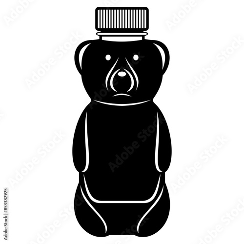 Bear Honey Bottle Honey Bee Keeping Honey