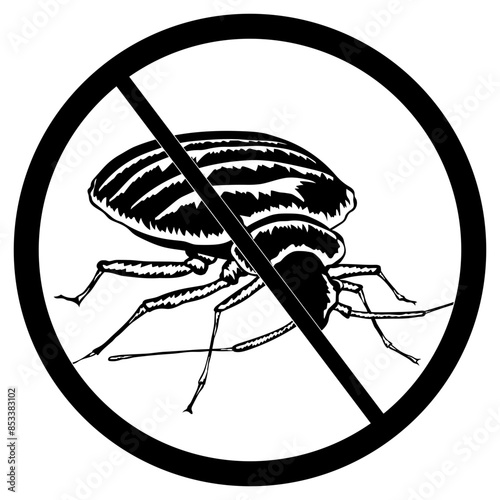 Bed Bug Exterminator Logo Bed Bugs Pest Control Exterminator