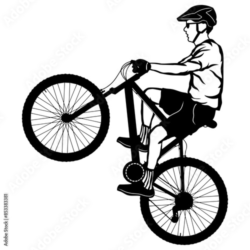 Bicycle Pop A Wheelie