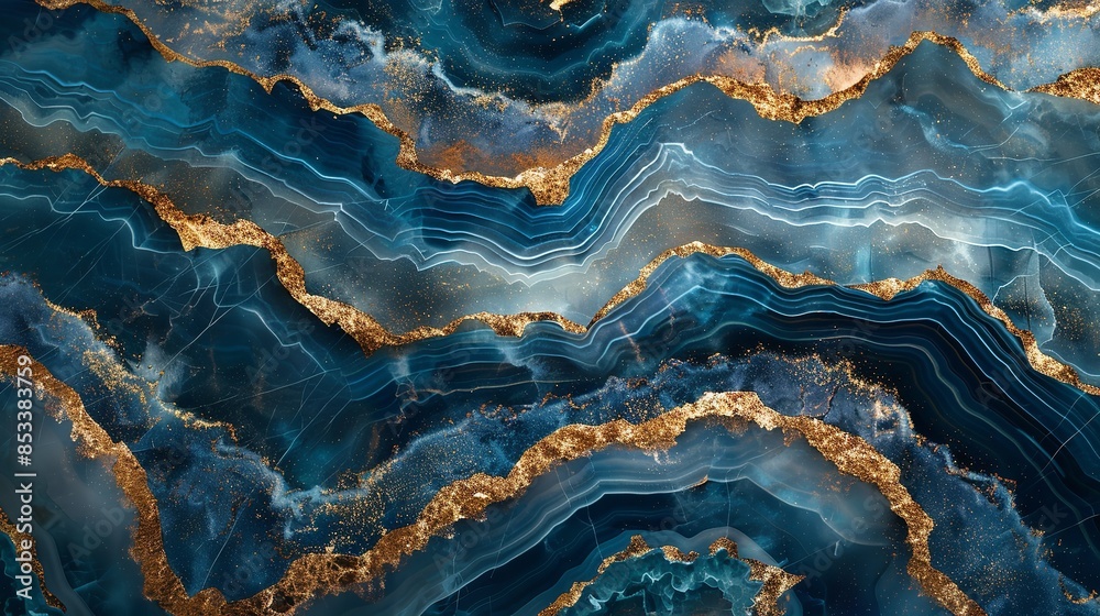 Abstract Background Blue Marble Agate Granite Mosaic with Abstract Background Blue Marble Agate Granite Mosaic with