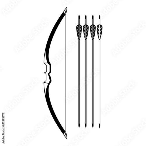 Bow and Arrows Design