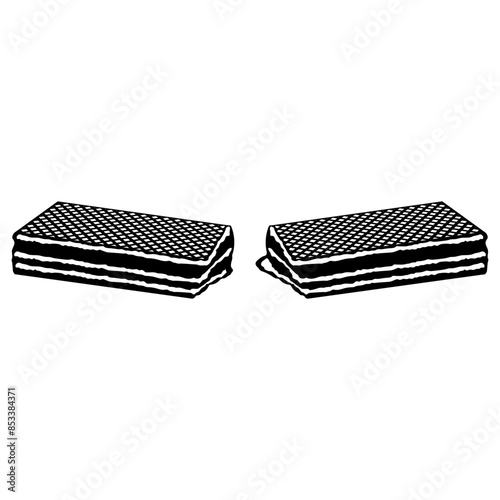 Broken Wafer Wafer Dry Cookie Wafer