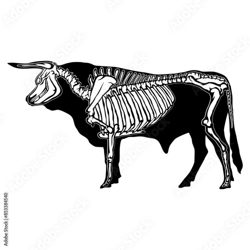 Bull Skeleton