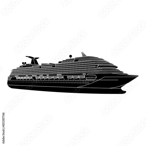 Cruise Ship Sailing