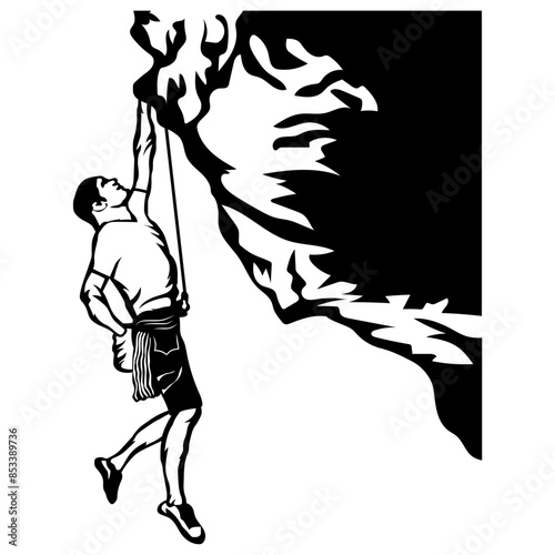 Extreme Sport Cliff Hanger