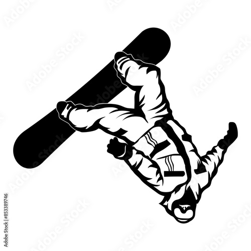 Extreme Sport Snowboarding
